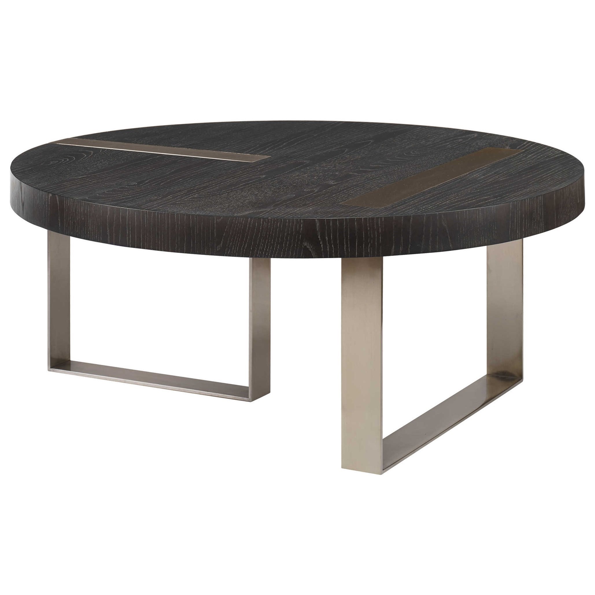 Uttermost Accent Furniture Occasional Tables Converge Round Coffee Table Sheely's Furniture